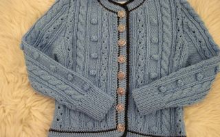 Kinderjacke ZENZI von Goschler Handstrick